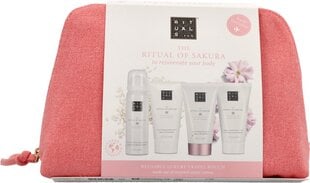 Kosmētikas komplekts Rituals Sakura: dušas želeja, 50 ml + šampūns, 70 ml + kondicionieris, 70 ml + ķermeņa krēms, 70 ml цена и информация | Кремы, лосьоны для тела | 220.lv