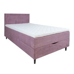 Bed LAARA 120x200cm, pink цена и информация | Кровати | 220.lv