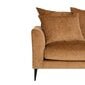 Stūra dīvāns LARTES labais stūris, brūns cena un informācija | Stūra dīvāni | 220.lv