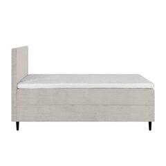 Bed LAARA 140x200cm, beige цена и информация | Кровати | 220.lv