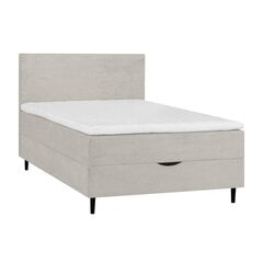 Bed LAARA 140x200cm, beige цена и информация | Кровати | 220.lv