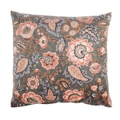 Pillow HOLLY 45x45cm, blooming flowers цена и информация | Декоративные подушки и наволочки | 220.lv