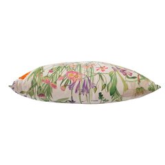 Pillow HOLLY 45x45cm, blooming flowers цена и информация | Декоративные подушки и наволочки | 220.lv