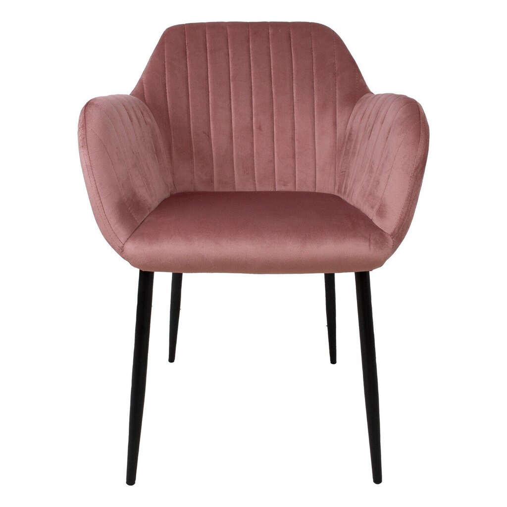Krēsls EVELIN rozā cena un informācija | Virtuves un ēdamistabas krēsli | 220.lv