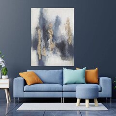 Eļļas glezna 90x120cm, miglains rits цена и информация | Картины | 220.lv