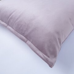 Pillow VELVET 2, 45x45cm, light purple цена и информация | Декоративные подушки и наволочки | 220.lv