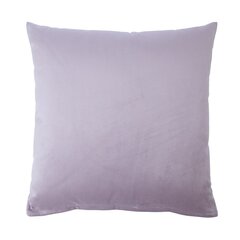 Pillow VELVET 2, 45x45cm, light purple цена и информация | Декоративные подушки и наволочки | 220.lv