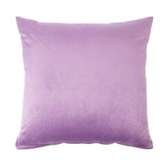 Pillow VELVET 2, 45x45cm, purple цена и информация | Декоративные подушки и наволочки | 220.lv