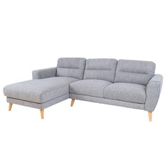 Corner sofa DANTE LC, light grey цена и информация | Угловые диваны | 220.lv