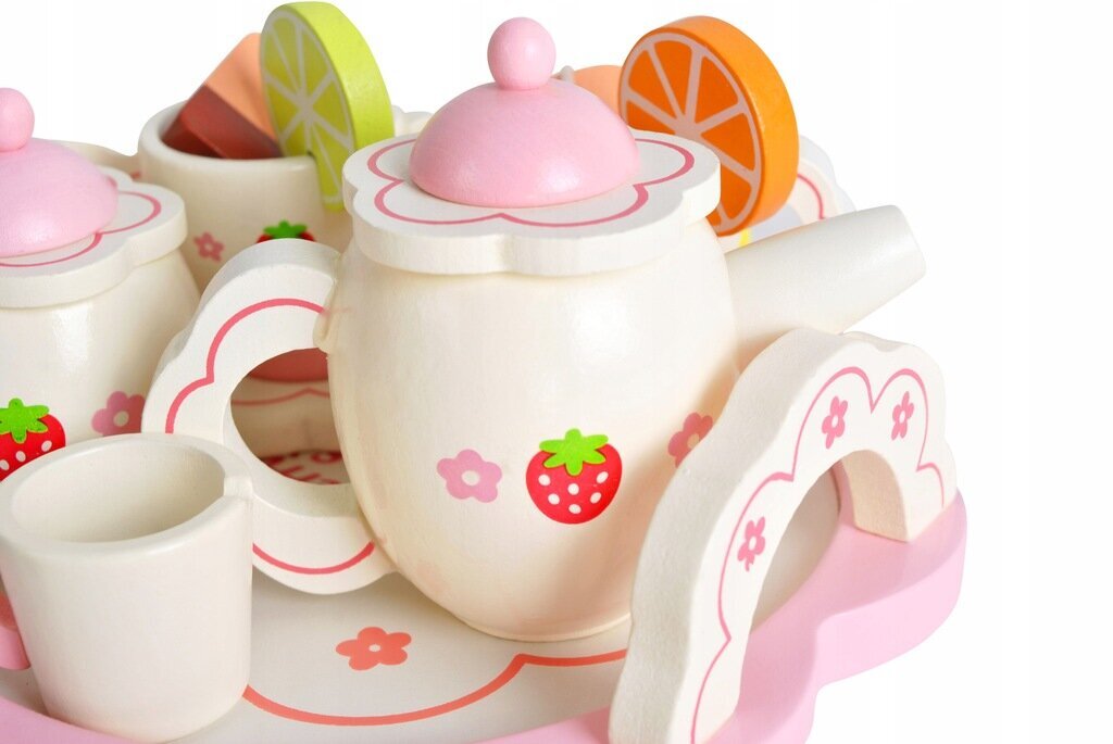 Rotaļu kafijas un tējas komplekts, 16 gab. cena un informācija | Rotaļlietas meitenēm | 220.lv