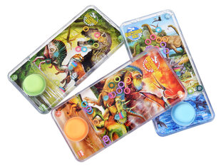 Мини-игра с водой - динозавры, 1шт. цена и информация | Развивающие игрушки | 220.lv