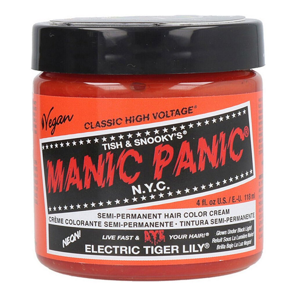 Noturīga matu krāsa, Classic Manic Panic, 118 ml cena un informācija | Matu krāsas | 220.lv