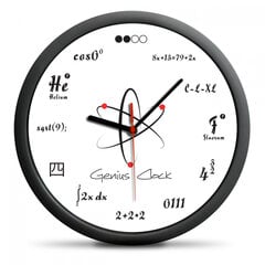 Часы Genijus, 30 см, 1 шт. цена и информация | Другие оригинальные подарки | 220.lv