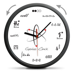Часы Genijus, 30 см, 1 шт. цена и информация | Другие оригинальные подарки | 220.lv