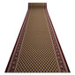 Neslīdošs paklājs INCA bēšs 80cm cena un informācija | Paklāji | 220.lv