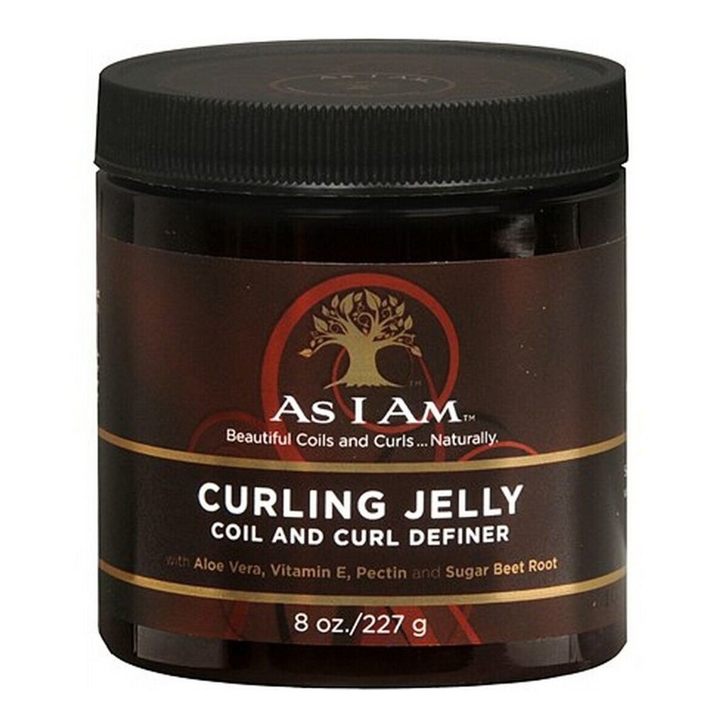 Krēms loku veidošanai, As I Am Curly Jelly, 227 g cena un informācija | Matu veidošanas līdzekļi | 220.lv