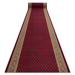 Neslīdošs paklājs INCA tumši sarkans 67cm cena un informācija | Paklāji | 220.lv