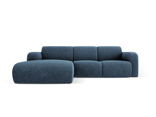 Kreisās puses dīvāns Windsor & Co Lola, 250x170x72 cm, tumši zils цена и информация | Угловые диваны | 220.lv