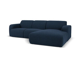 Četrvietīgs labās puses dīvāns Windsor & Co Lola, 250x170x72 cm, tumši zils цена и информация | Угловые диваны | 220.lv