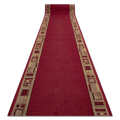Neslīdošs paklājs JENA tumši sarkans 120cm kaina ir informacija | Paklāji | 220.lv