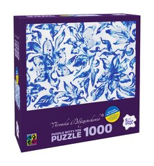 Puzle Lielies( blue series) 1000 cena un informācija | Puzles, 3D puzles | 220.lv