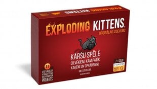 Exploding Kittens LV cena un informācija | Galda spēles | 220.lv