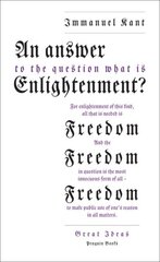 An Answer to the Question: 'What is Enlightenment?' cena un informācija | Klasika | 220.lv