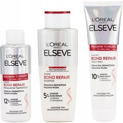 Matu kopšanas komplekts Loreal Elseve Bond Repair цена и информация | Распылите крем-спрей на волосы на расстоянии 20-25 см, расчешите их расческой. | 220.lv