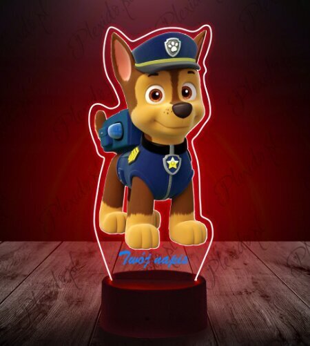 Nakts lampa Plexido Paw Patrol цена и информация | Bērnu drošības preces | 220.lv