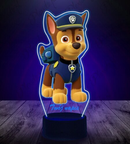 Nakts lampa Plexido Paw Patrol цена и информация | Bērnu drošības preces | 220.lv