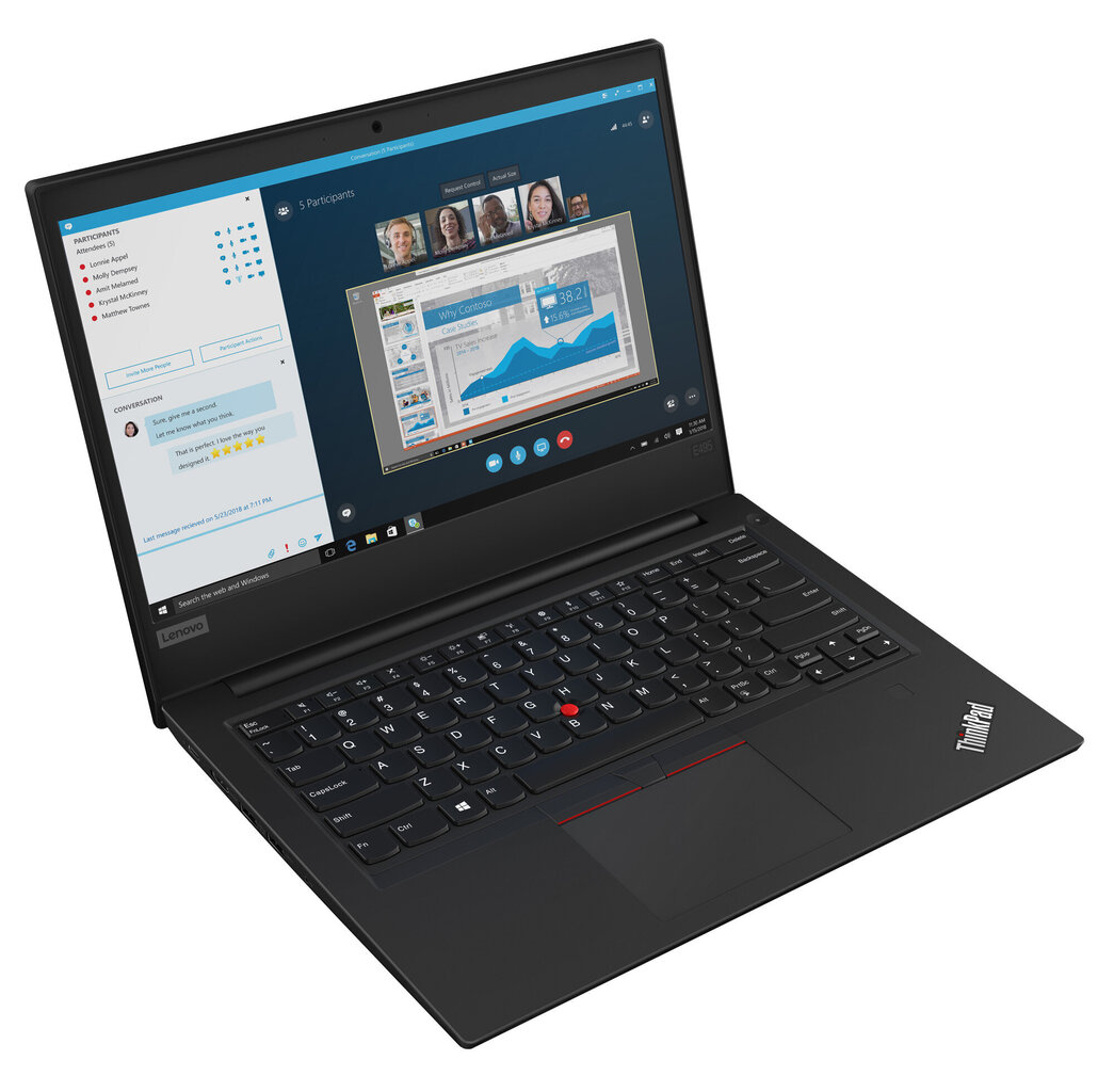 Lenovo ThinkPad E495 Ryzen 5 3500U|8GB|128GB|Windows 11 PRO|Arjaunināts/Renew cena un informācija | Portatīvie datori | 220.lv