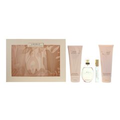 Komplekts Sarah Jessica Parker Lovely sievietēm: parfimērijas ūdens EDP, 100 ml + EDP, 15 ml + dušas želeja, 200 ml + ķermeņa losjons, 200 ml cena un informācija | Sieviešu smaržas | 220.lv