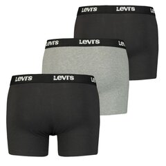 Levi's apakšbikses vīriešiem Boxer 3 Pairs Biksītes M 37149-0666, dažādas krāsas, 3 gab cena un informācija | Vīriešu apakšbikses | 220.lv