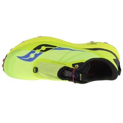 Skriešanas apavi vīriešiem Saucony Peregrine 12 ST M S20739-25, zaļi цена и информация | Кроссовки для мужчин | 220.lv