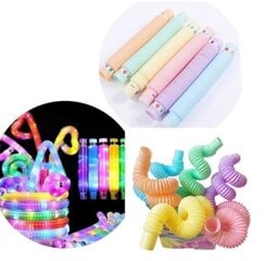 Игрушечная трубочка-туба со светодиодной подсветкой Adam Toys цена и информация | Развивающие игрушки | 220.lv