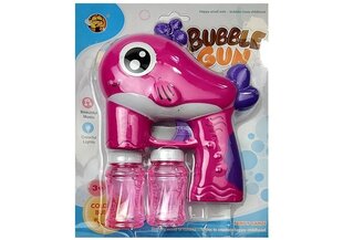 Пистолет для мыльных пузырей с крыльями, розовый цена и информация | Игрушки для песка, воды, пляжа | 220.lv