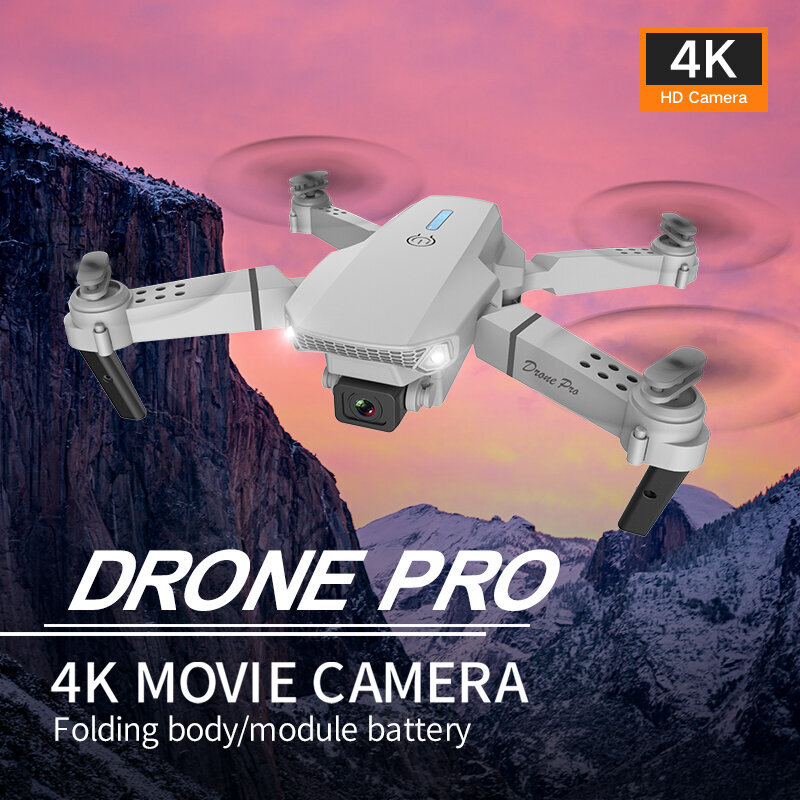 Drone E88 Pro 4k HD цена и информация | Droni | 220.lv