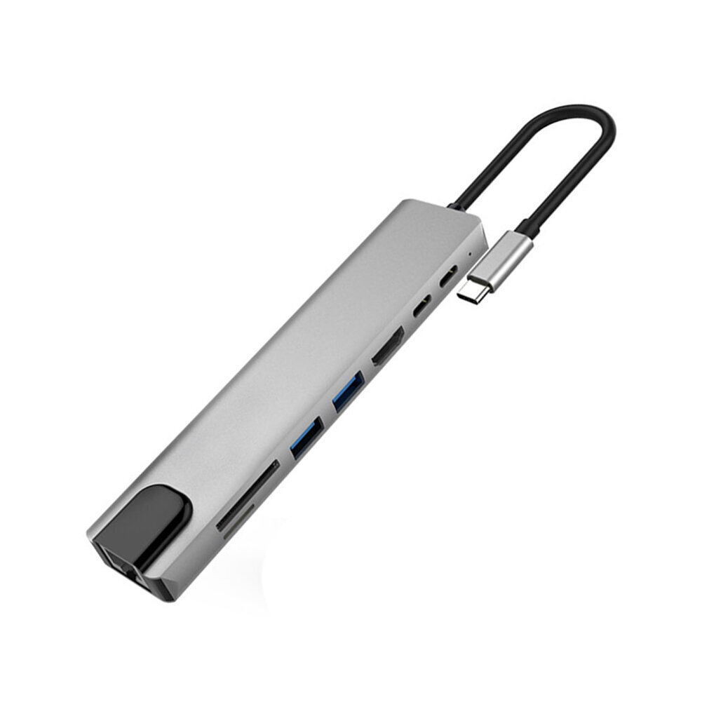 Splitter Hub 8in1 цена и информация | Adapteri un USB centrmezgli | 220.lv