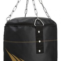 Boksa maiss Yakimasport, 130x35 cm, melns cena un informācija | Bokss un austrumu cīņas | 220.lv