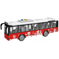 Autobuss ar skaņu un gaismu, 32x16,5x11cm cena un informācija | Rotaļlietas zēniem | 220.lv