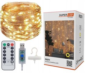 Ziemassvētku LED gaismas, 3m cena un informācija | Ziemassvētku lampiņas, LED virtenes | 220.lv