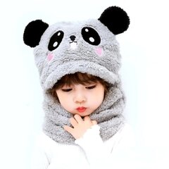 Bērnu ziemas cepure S124, pelēka cena un informācija | Cepures, cimdi, šalles meitenēm | 220.lv
