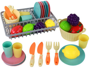 Детский кухонный набор, 21 аксессуар цена и информация | Игрушки для девочек | 220.lv