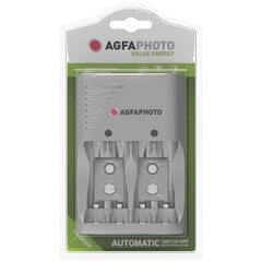 Зарядное устройство AgfaPhoto Value Energy AA/AAA/9В цена и информация | Зарядные устройства для элементов питания | 220.lv