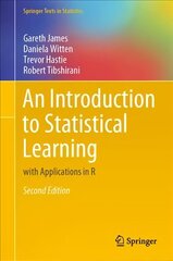 Introduction to Statistical Learning: with Applications in R 2nd ed. 2021 цена и информация | Книги по экономике | 220.lv