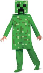 Kostīms Minecraft Halloween Creeper, 137-149 cm цена и информация | Карнавальные костюмы, парики и маски | 220.lv