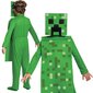 Kostīms Minecraft Halloween Creeper, 137-149 cm цена и информация | Karnevāla kostīmi, maskas un parūkas | 220.lv