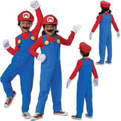 Karnevāla kostīms Super Mario, 109-126 cm цена и информация | Карнавальные костюмы, парики и маски | 220.lv