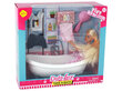 Lelle ar vannu un piederumiem, 30 cm цена и информация | Rotaļlietas meitenēm | 220.lv