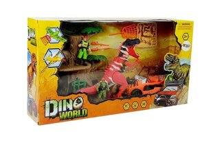 Dinozauru pasaues figūriņu komplekts, 29 cm cena un informācija | Rotaļlietas zēniem | 220.lv